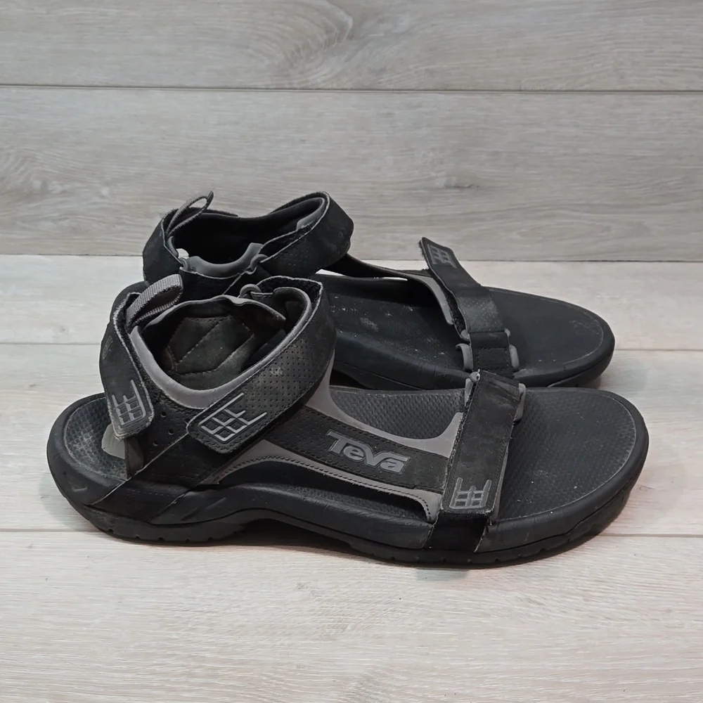 Teva Mens 4289 Outdoor Hiking Hook&loop Sandals Flats shoes sz 11